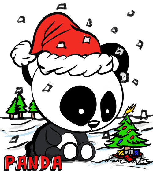 Yung Panda - Happy Holiday NFT