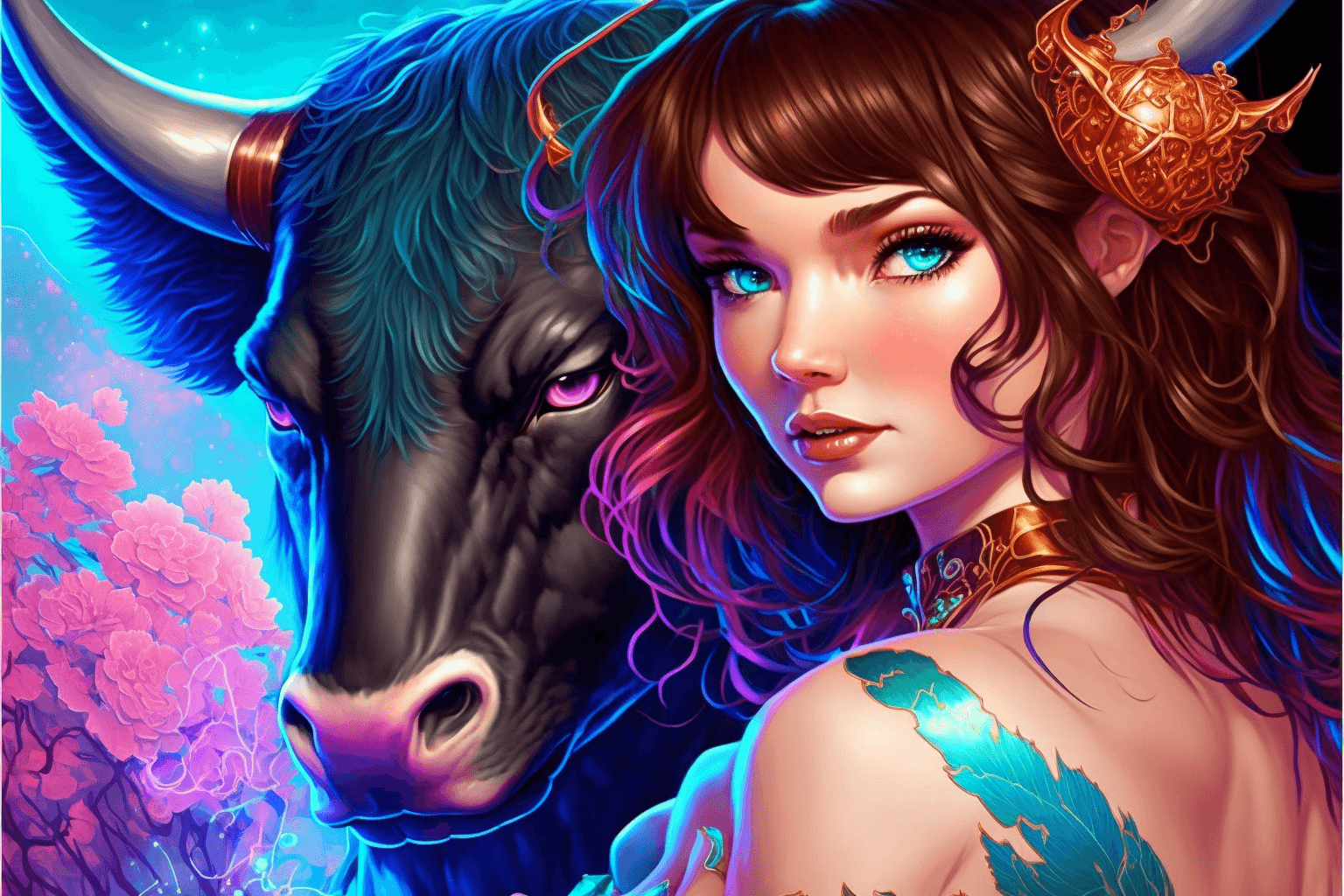 💖 Beauty and the Bull  💞 