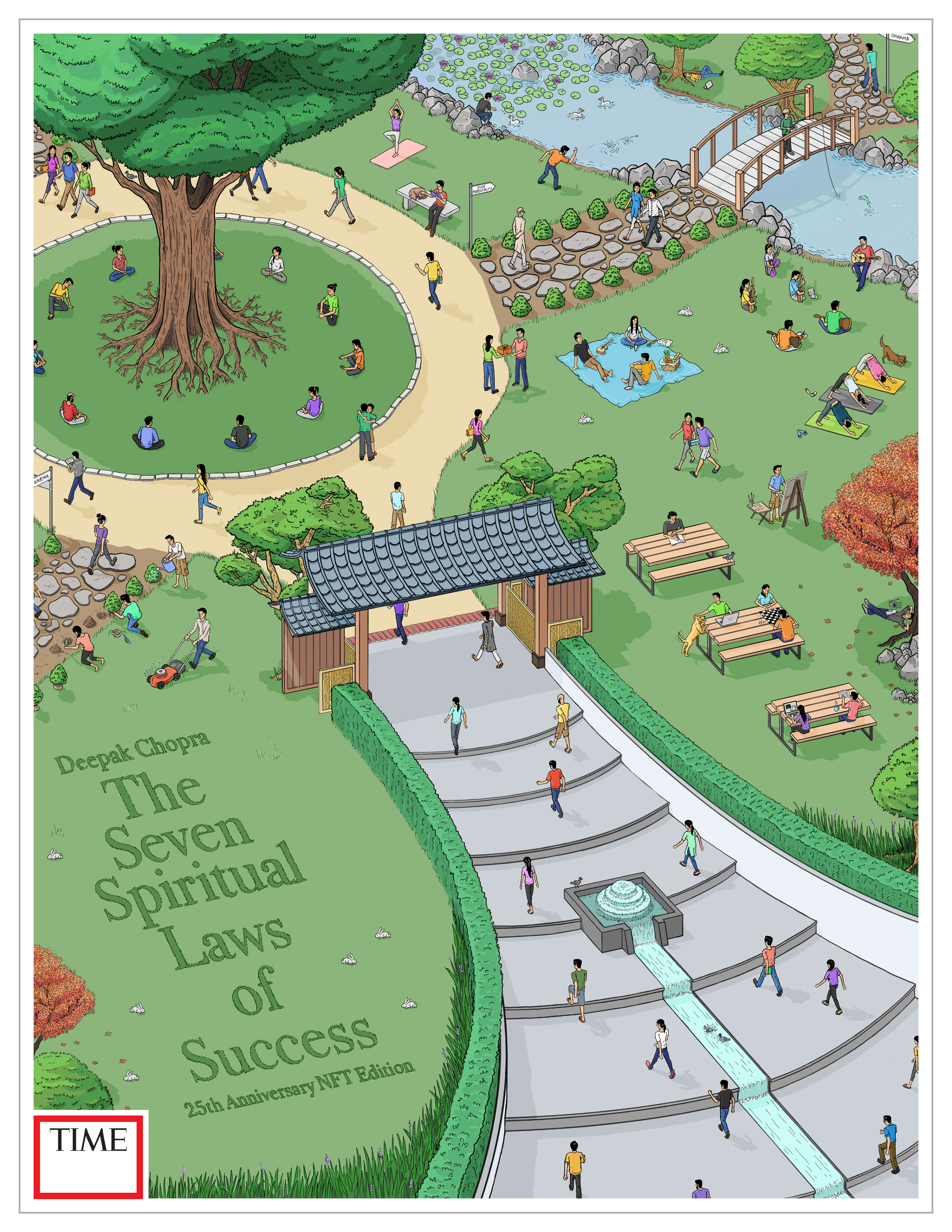 The Seven Spiritual Laws of Success | Cover by Karan Kalra