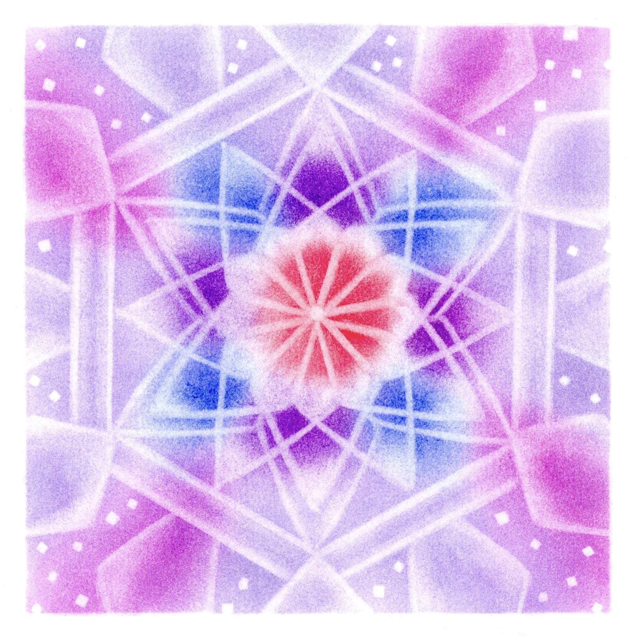Mandala Flower Rapha ｗith AirArt8