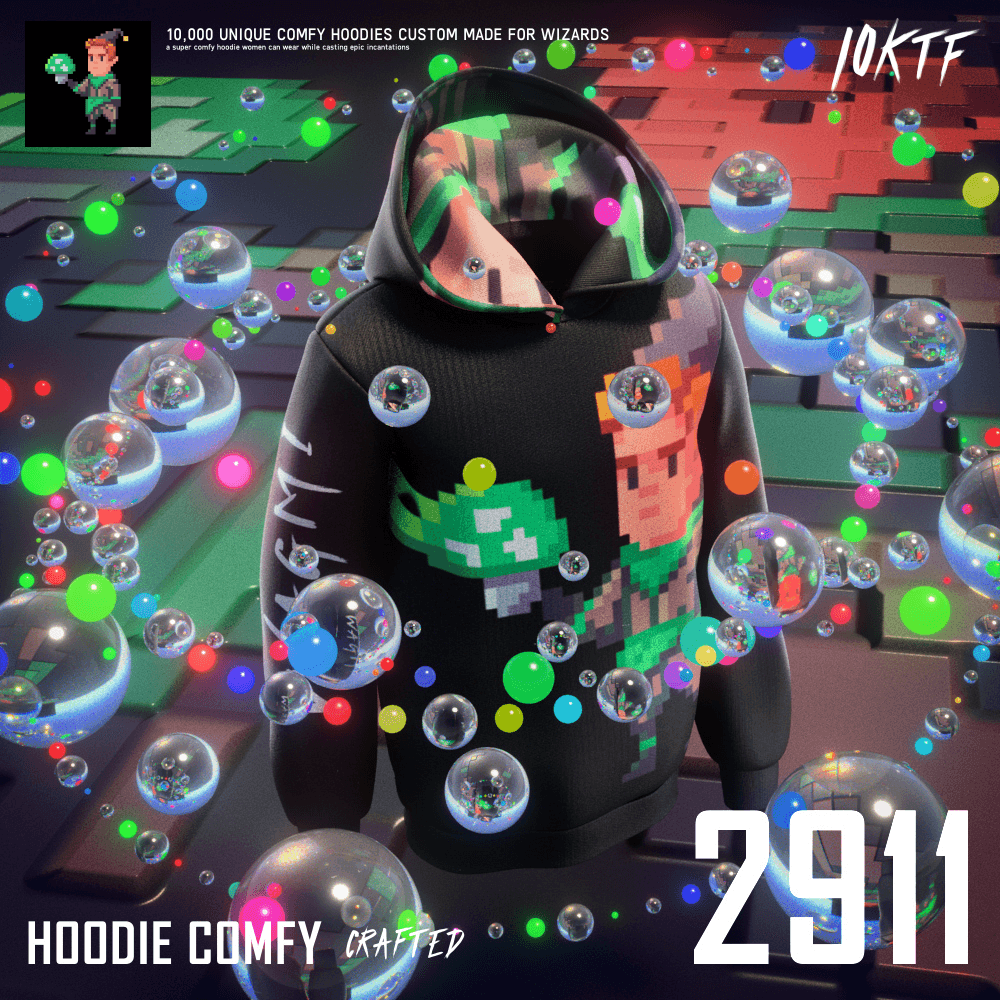 Wizard Comfy Hoodie #2911