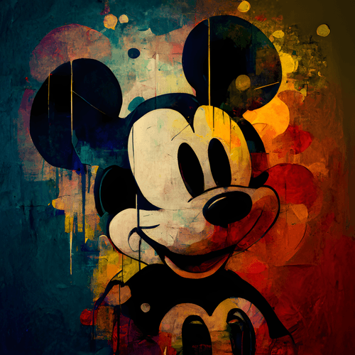 Abstract Mickey Art: Variant 10