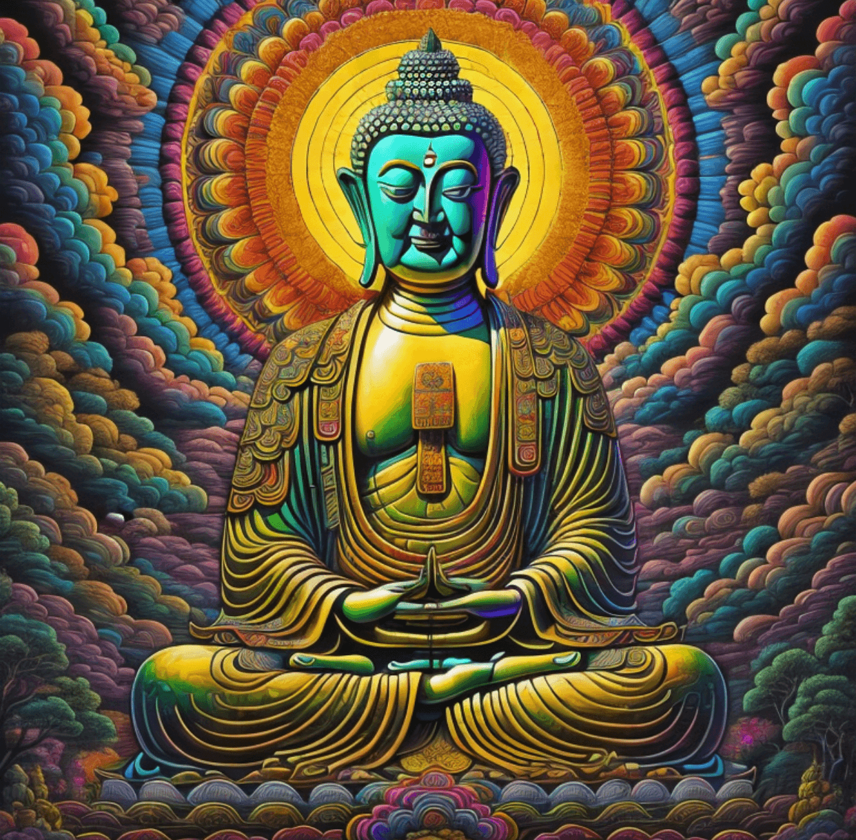 Grand Buddha at Ling Shan Bitphotos OpenSea