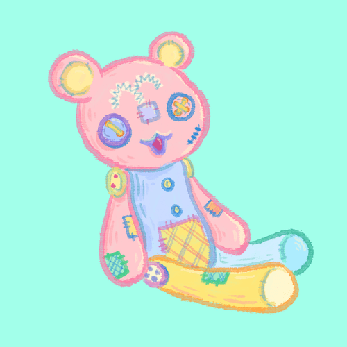 Flipped Kids #023 - Patch Bear