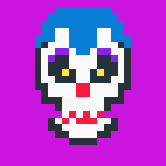 PsyClown CryptoSkull #65