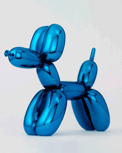 Broken Balloon Dog (BLUE) by Devotion collection image