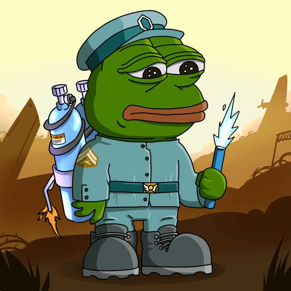 #2464 - Pepe Liberation Army | OpenSea