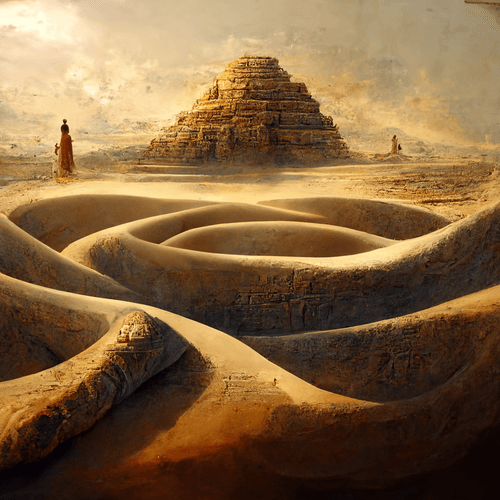 The sands of time.