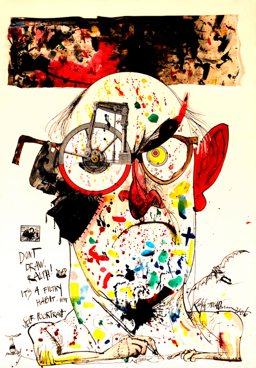 Into the Ether by Ralph Steadman