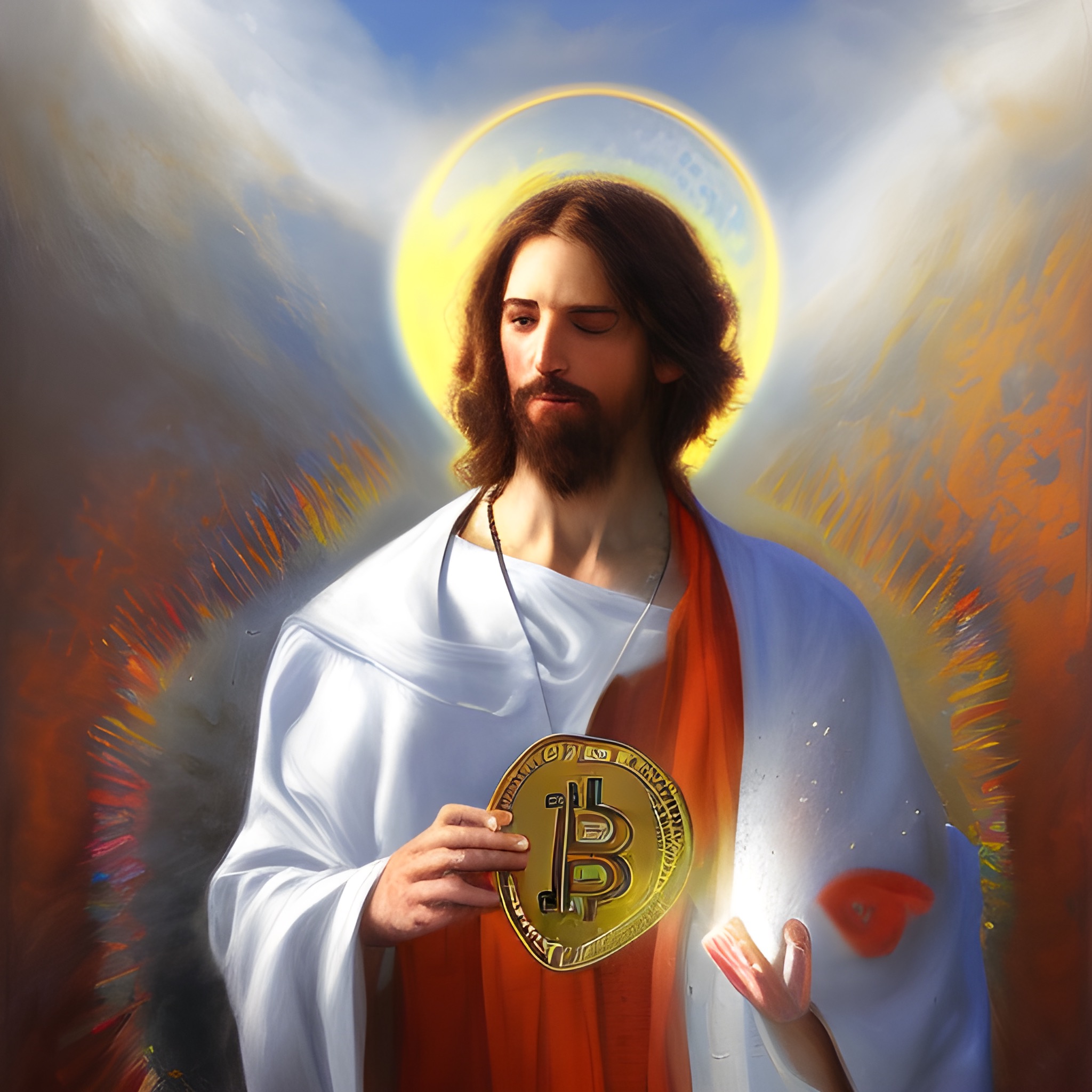 bitcoins pictures of jesus