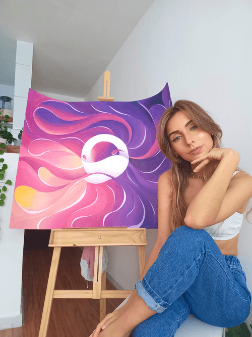 Crypto art piece