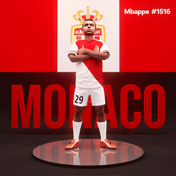 3D Football Player Kylian Mbappe collection image