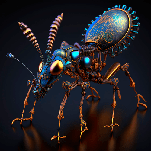Steampunk Ant 1