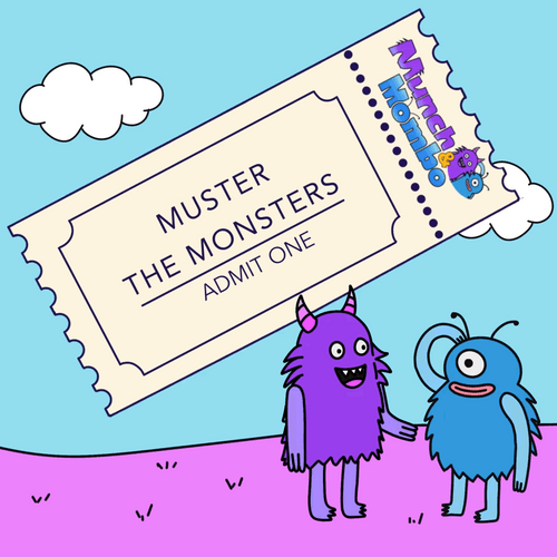 Muster The Monsters - Ticket