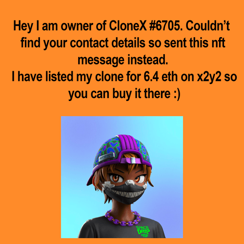 Message for ALTMV