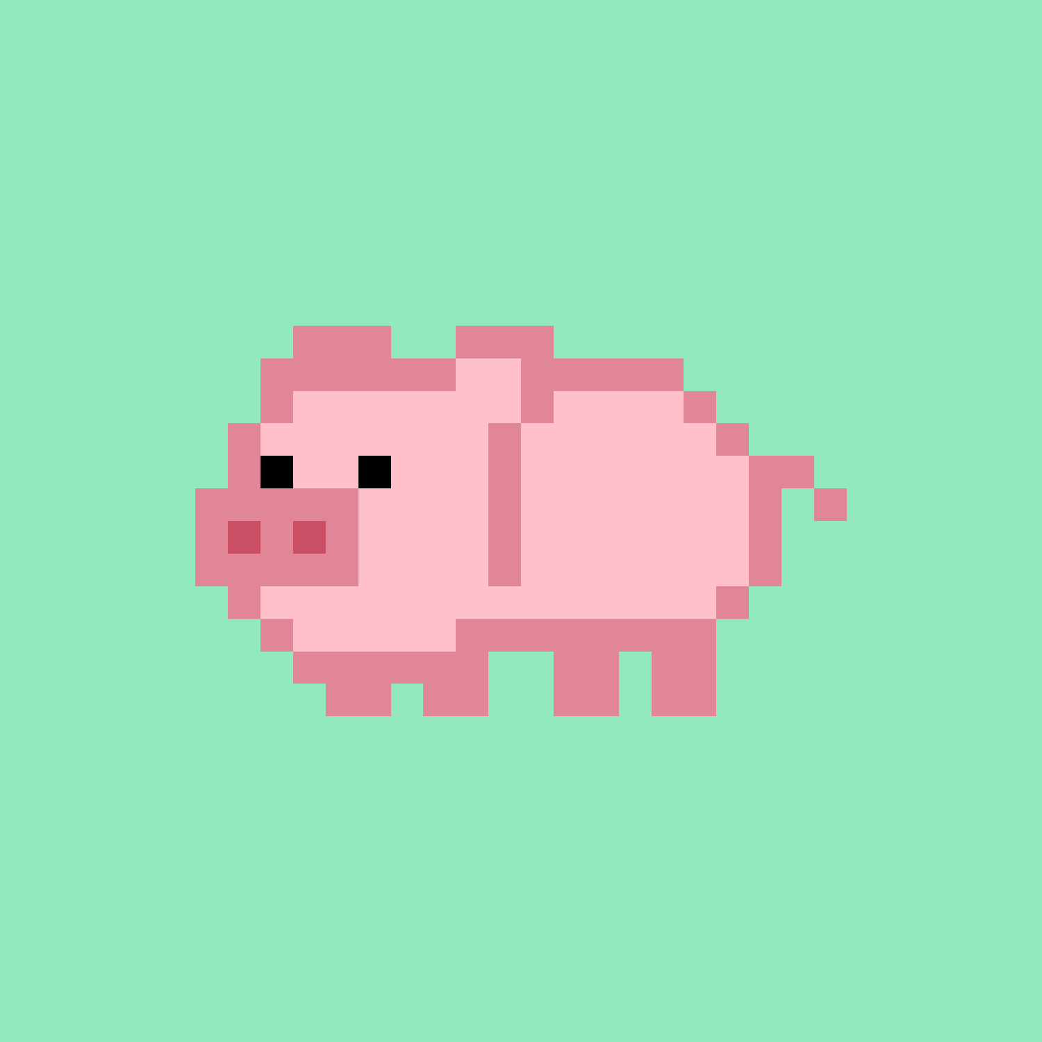 Pixel Pet Pigs