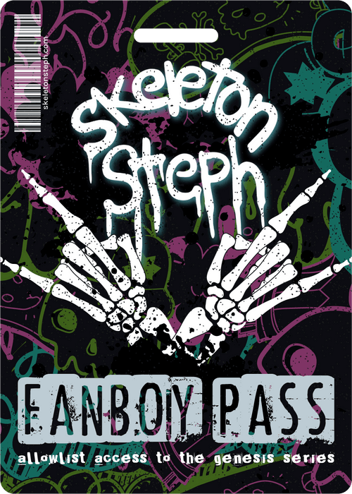 Skeleton Steph Fanboy Pass