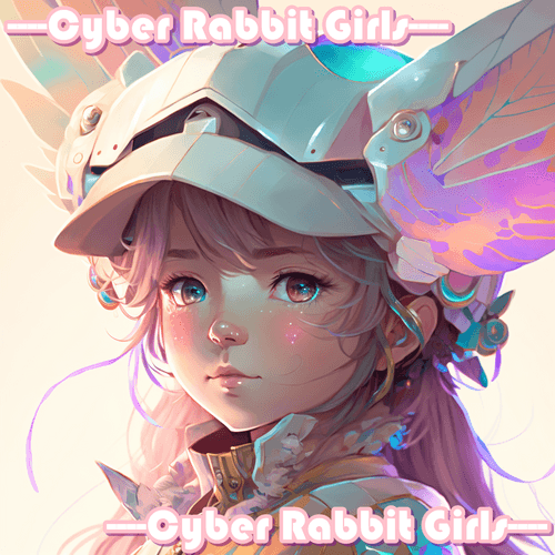 No.091 Cyber Rabbit Girls -Rainbow Casquette-
