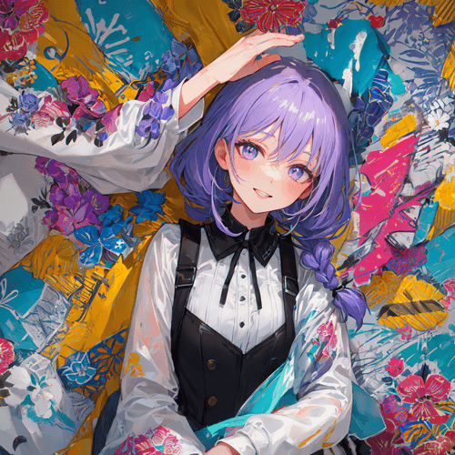 Lavender Girl #02