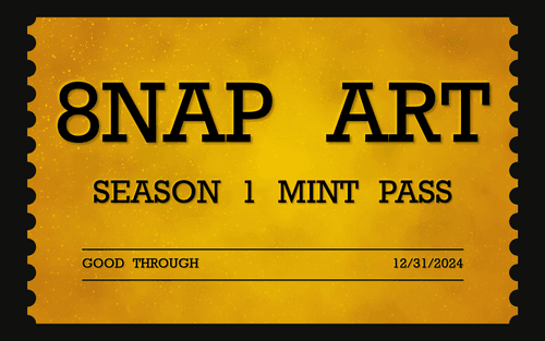 8NAP ART Season One Mint Pass #11