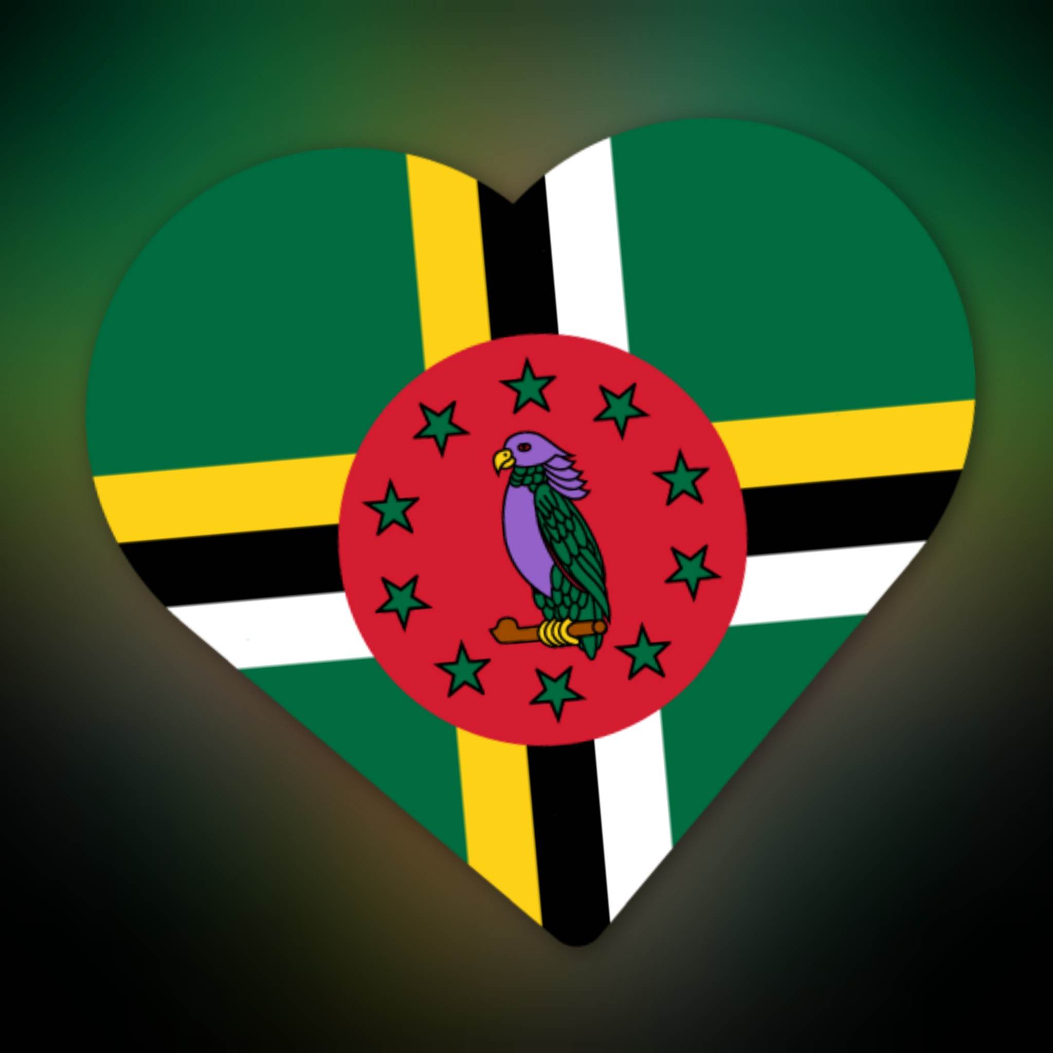 73 , Flag of Dominica drawing , Dominica flag painting , draw Dominica