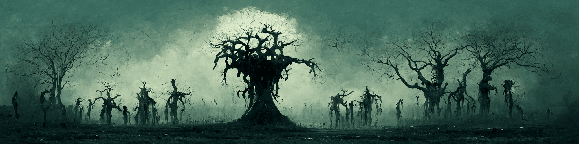 zombie tree by tricil Collection OpenSea