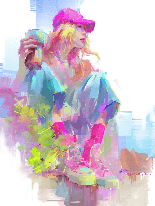 Colorful Girl