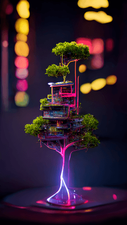 The Cyberpunk TreeHouses collection image