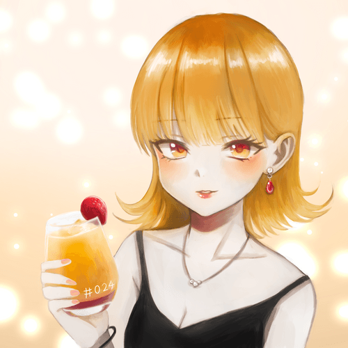 Kanpai Girl NFT #024