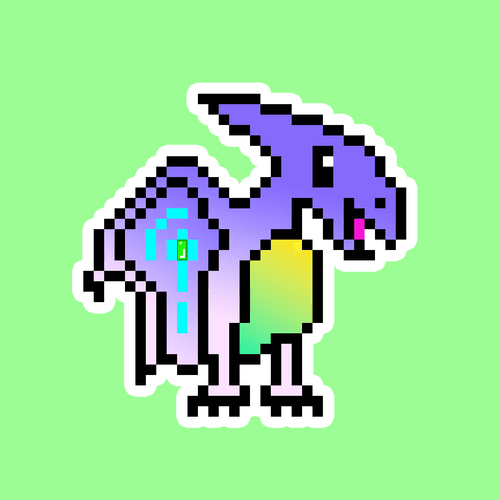 PixelSaurus Air #0909 [Uncommon]