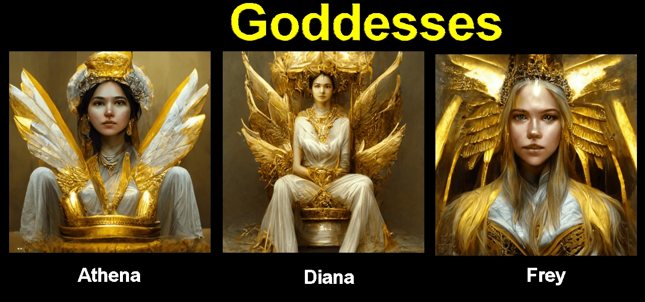 Gods Demons Goddesses