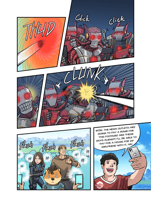 Dogelon Warriors Comic #38