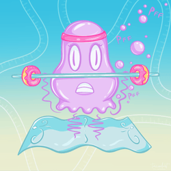 Happy-color Jellyfish collection image