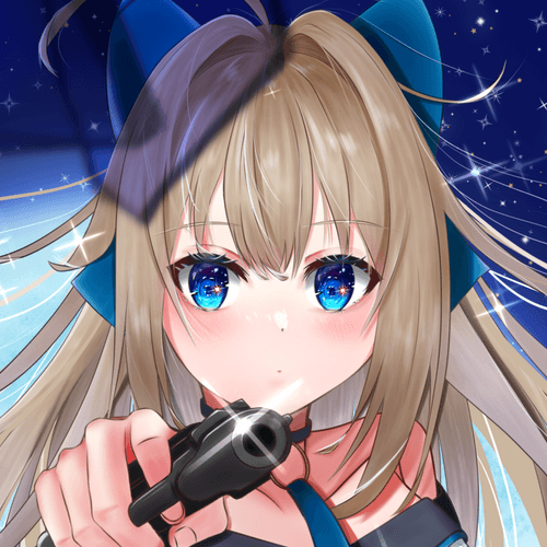 ＃006F~My gift is blue eyes and a silver bullet PFP~