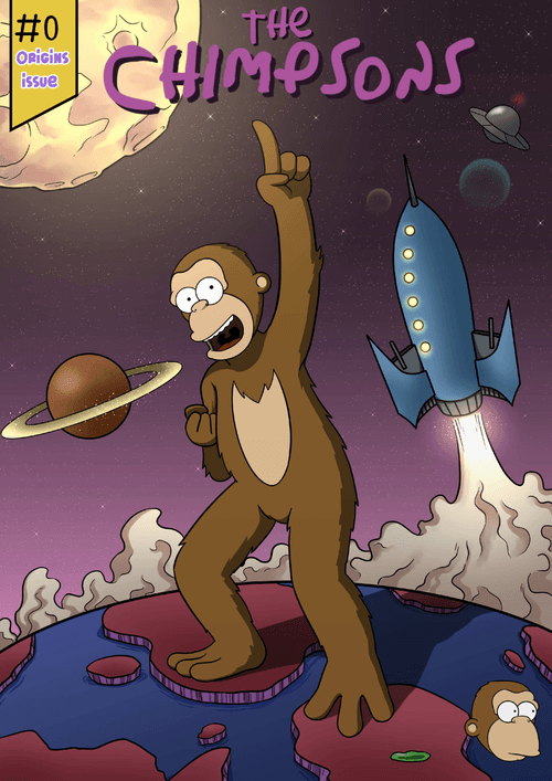Chimpsons Comic Issue #0