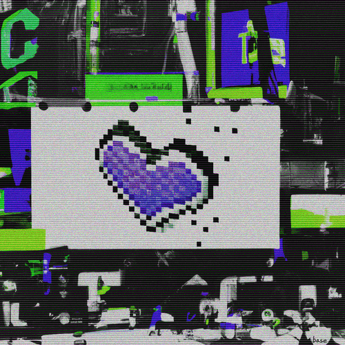 Billboard Pixel Heart