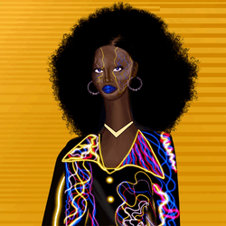 Black Future Collection: Long Neckie Adira by Nyla Hayes collection image