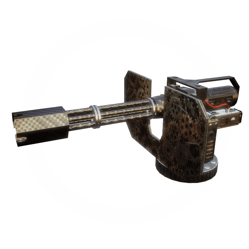 RUST Carbon M134C Minigun