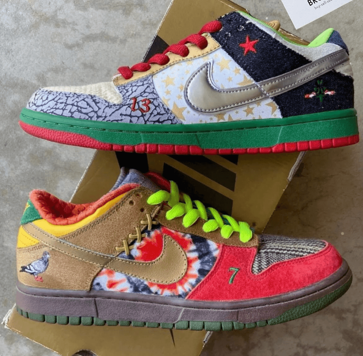 Nike Sb Dunk Low What The Dunk (used) - Drip Broker Inventory 