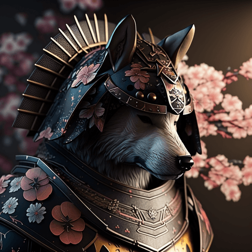 Samurai Warrior Animals #13