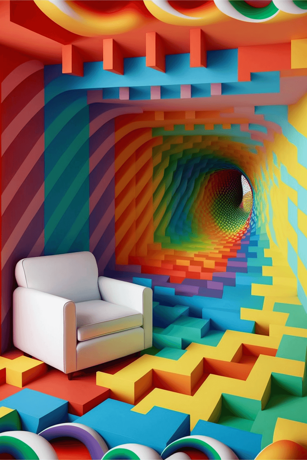 Psychedelic Living room