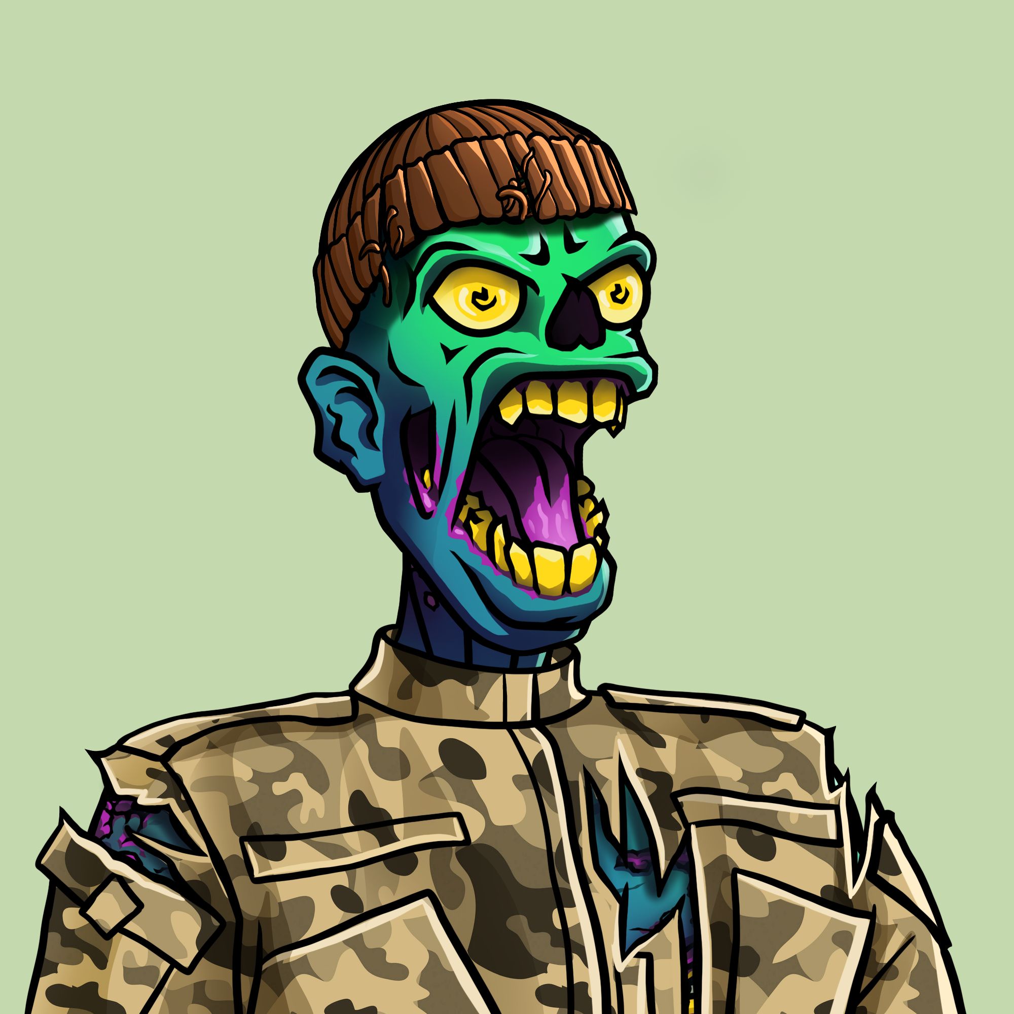 zombie-1387-undeads-zombies-opensea