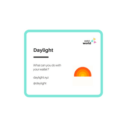 Web3 Word Daylight collection image