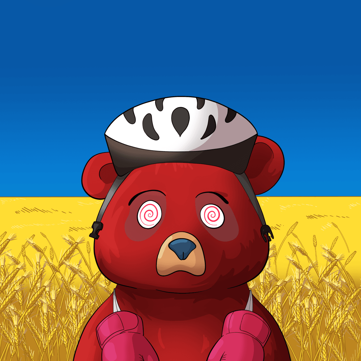 #3125 • Boppy Tricky Red Cub