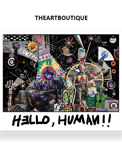 Hello, Human! A Postcard from the Future.