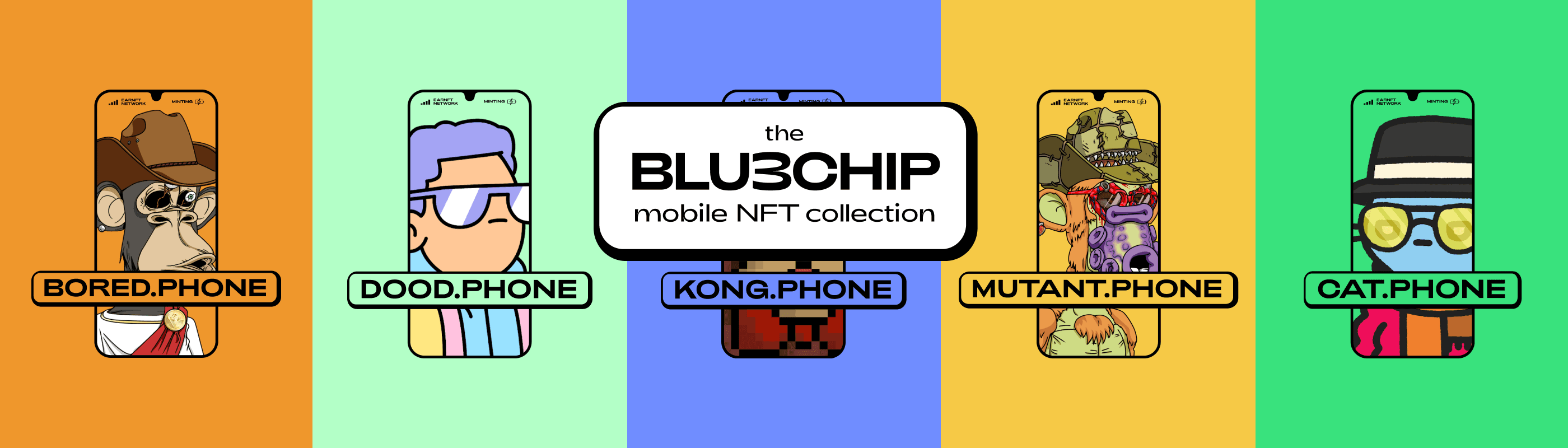 BLU3CHIP Mobile Collection By EARNFT NETWORK