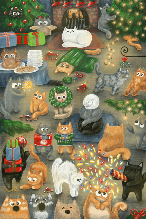 Cozy Catmas Party