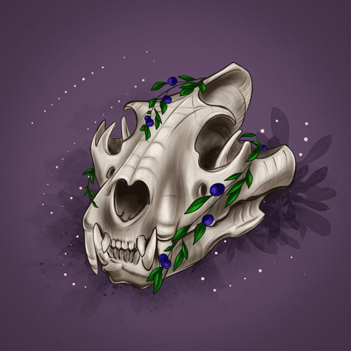 Flower Skulls