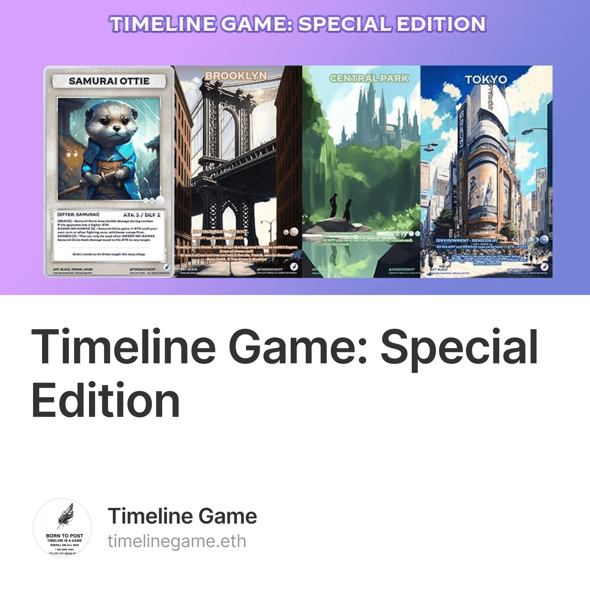 Nytimes Timeline Game