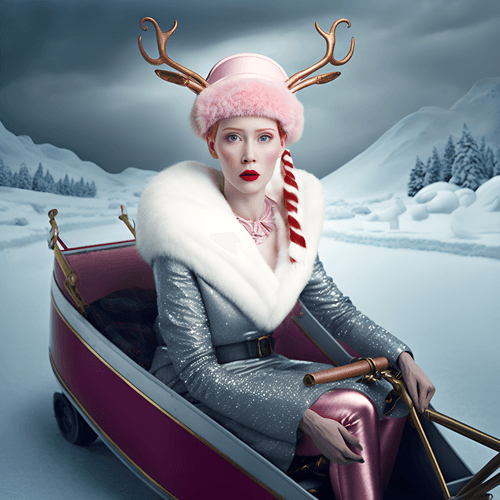 On The Way To Pick-Up Santa 6 (OS)